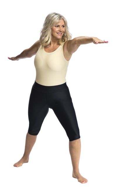 613,  Short Compression Capris By Wear Ease®, for the Petite Figure, 5'4