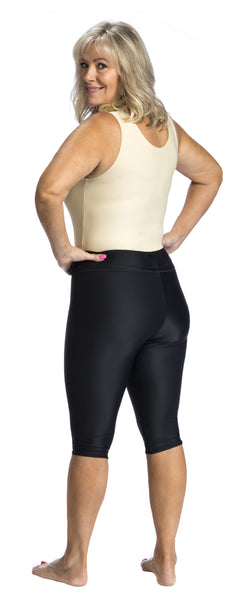 613 Short Compression Capris By Wear Ease for the Petite Figure 5 Wear Ease Inc