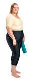 615 High Waist Compression Capri -  Great for Layering With Bandages, Wraps or Stockings