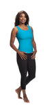 Compression Cami in Teal. 