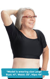 Style 785, Compression Crop Top - Short Version of Compression T