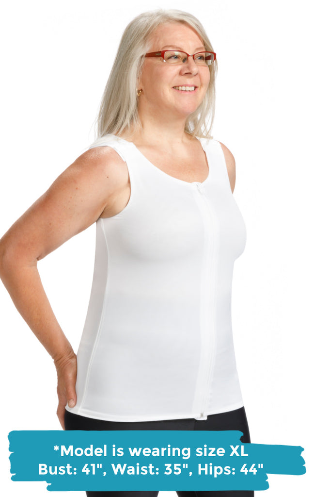 Torso Compression Vest by Wear Ease for Relief From Edema and ...
