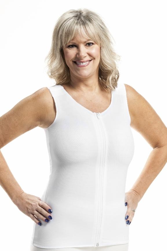 Torso Compression Vest by Wear Ease for Relief From Edema and