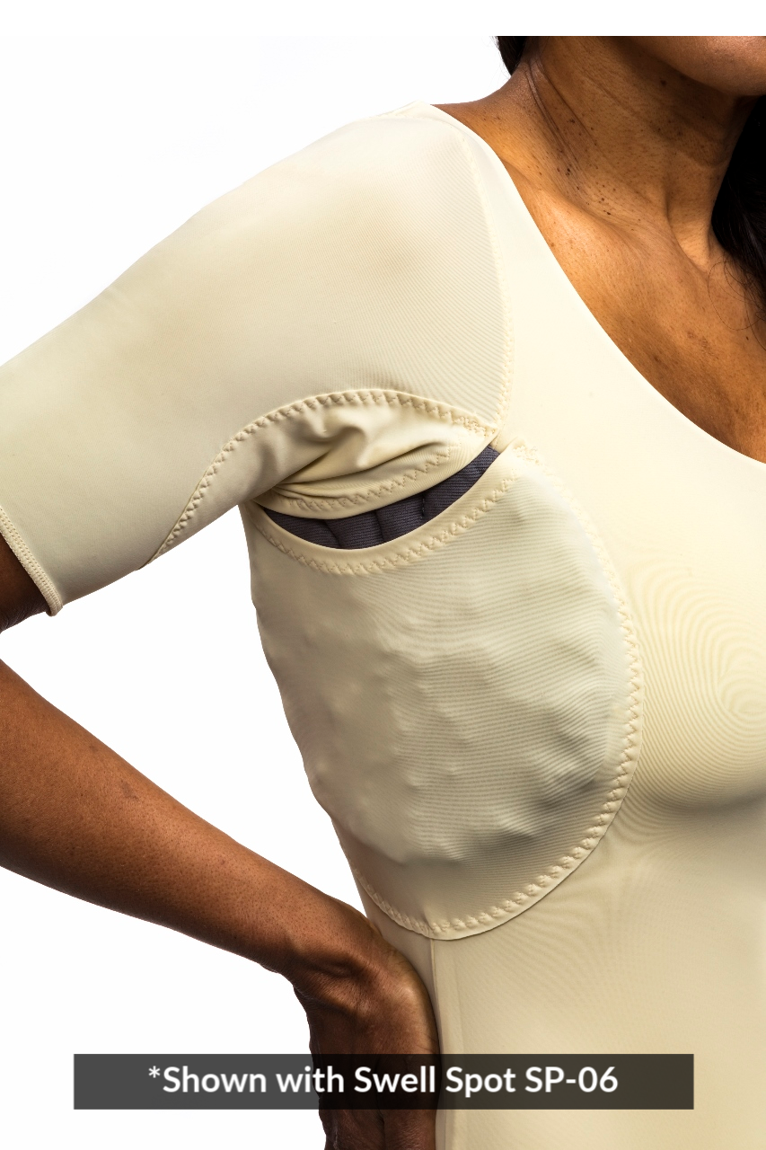 Style 918, Katy T (Axilla Compression T) - Keep Chip Pads In Place Wit ...