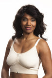 Allyson Post-Surgical Bra by Wear Ease® also available in light cream and black.