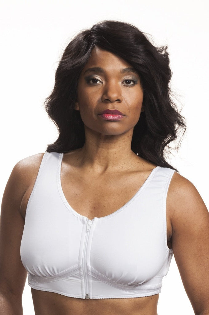 740/741/742 Grace Post-Surgical Bra by Wear Ease® - Front Zip. Cool,  Comfortable, Dries Quickly