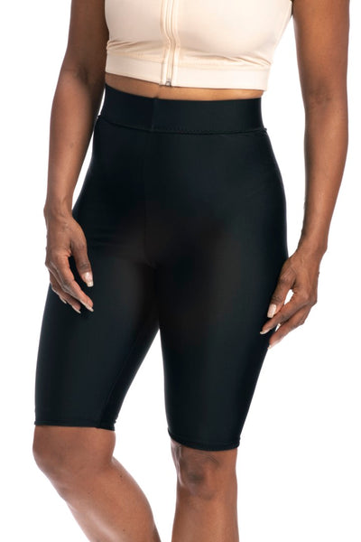 Style 614L, High Waist Compression Shorts -  Layer with Stockings