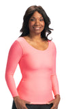 914 Taylor T - Long Sleeve, Seamless Front, Pocketed - Beautiful Colors!