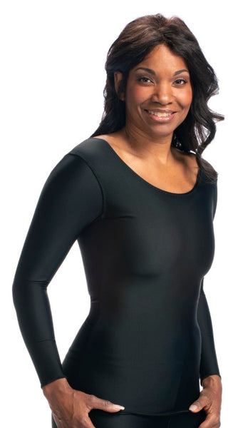 914 Taylor T - Long Sleeve, Seamless Front, Pocketed - Beautiful Colors!