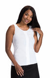 Style 950, White Torso Compression Vest for Relief From Swelling from Edema and Lymphedema